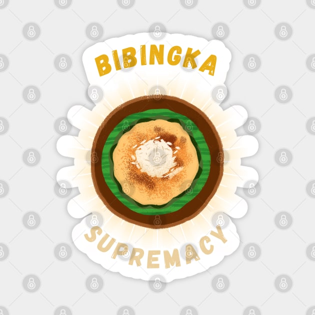 Bibingka supremacy filipino food Magnet by Moonwing