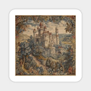 French Castle Tapestry II Magnet