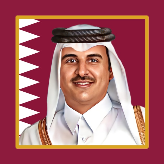 Sheikh Tamim bin Hamad al-Thani by omardakhane