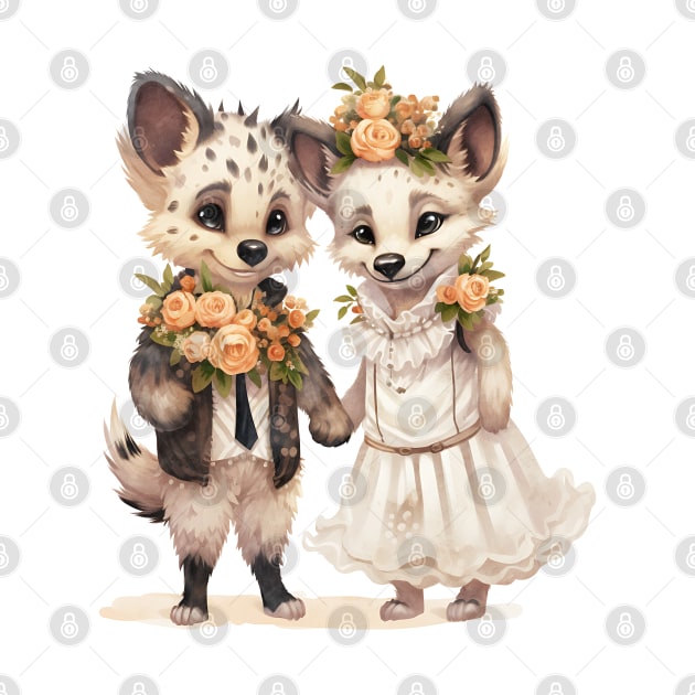 Hyena Couple Gets Married by Chromatic Fusion Studio