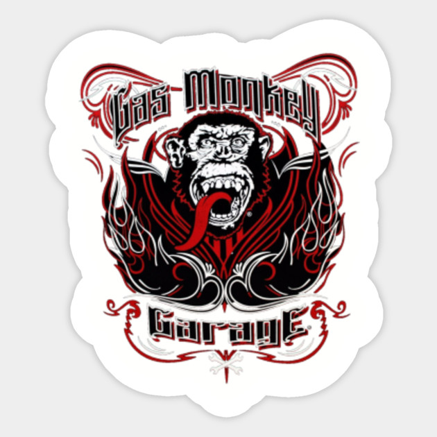 Gas Monkey Logo Gasmonkey Sticker Teepublic