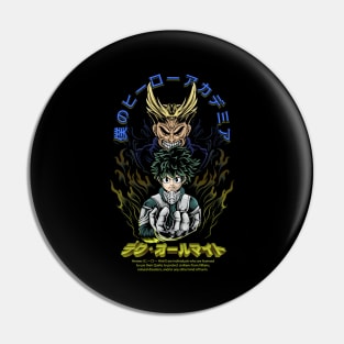 Deku x All might FUN Fanart Pin