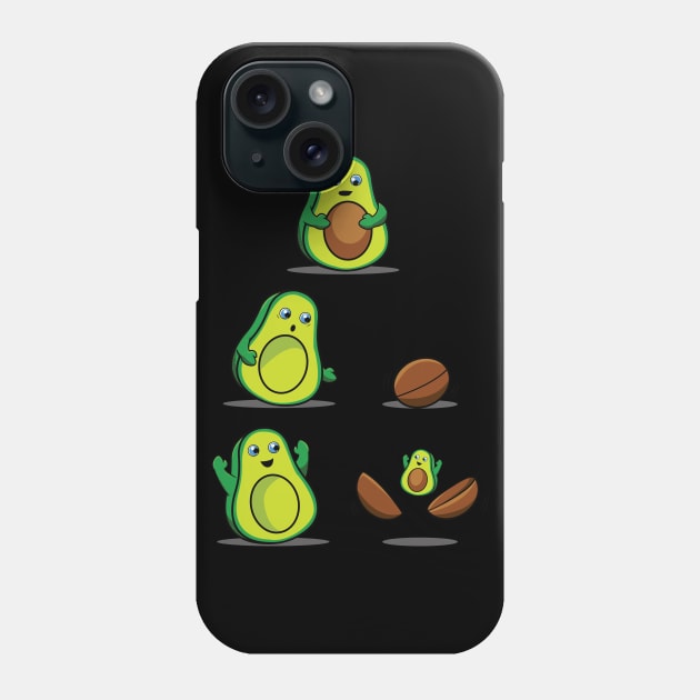 Avocado Mom for Pregnancy Mamacado Lovers Phone Case by jkshirts