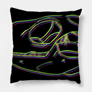 Iguana skull Pillow