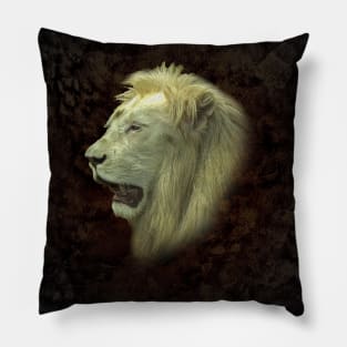 White lion Pillow