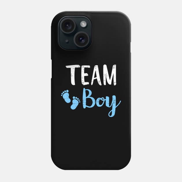 Gender reveal team boy matching family baby party supplies Phone Case by mccloysitarh