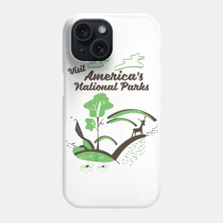 Visit Americas National Parks Phone Case