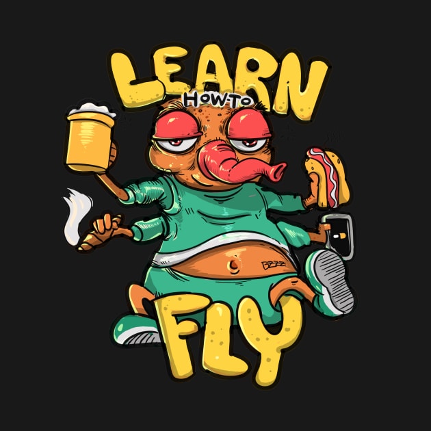 Learn How to Fly by thegeekygnome