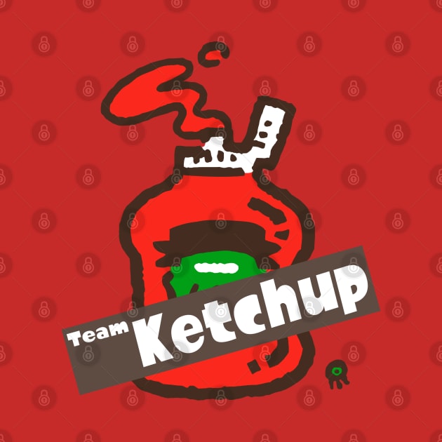 Splatfest Team Ketchup v.2 by KumoriDragon