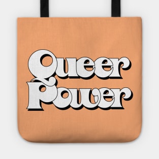 Queer Power / Original Retro Typography Design Tote