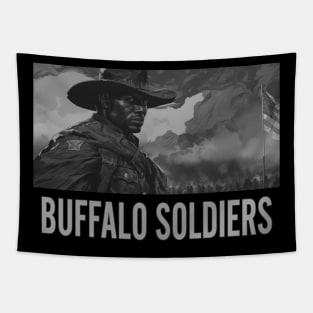 BUFFALO SOLDIERS - Solider Tapestry