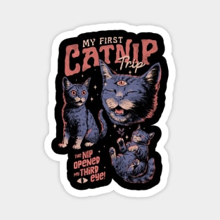 My First Catnip Trip Magnet