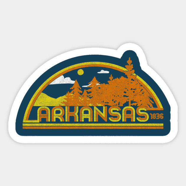 Arkansas 1836 (Day) - Arkansas - Sticker