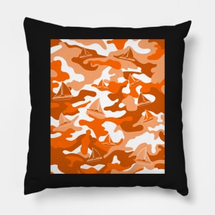 Sailing Camo Crush Pillow