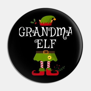 Grandma Elf Shirt , Family Matching Group Christmas Shirt, Matching T Shirt for Family, Family Reunion Shirts Pin