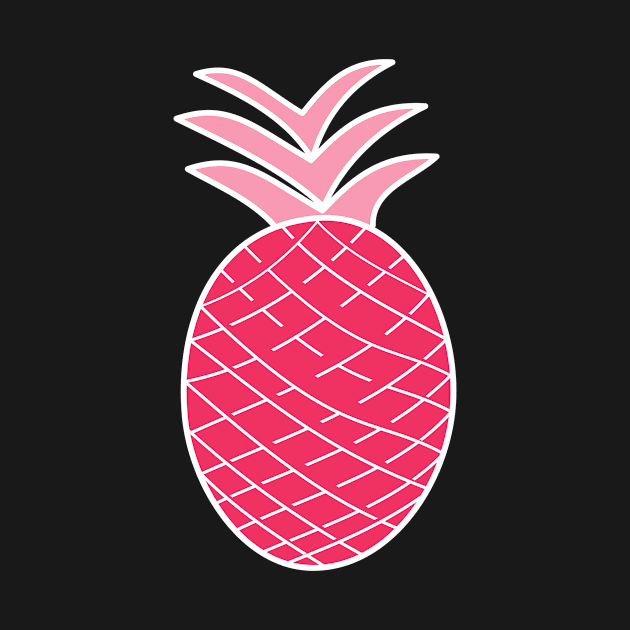 Pink Pineapple Pattern by k-creatif