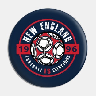 Football Is Everything - New England Vintage Pin