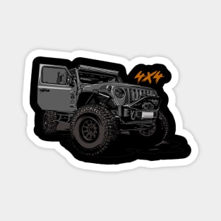 Jeep 4x4 Magnet