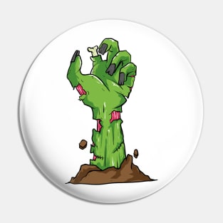 Zombie Hand Pin