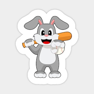 Rabbit Baseball Baseball bat Sports Magnet