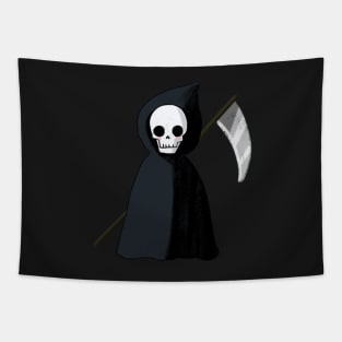 Cartoon grim reaper Tapestry