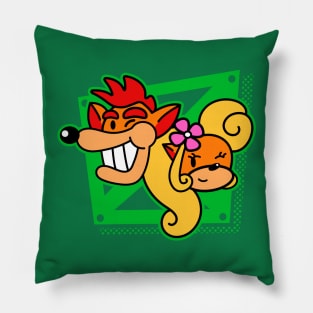 A couple of bandicoots  II Pillow