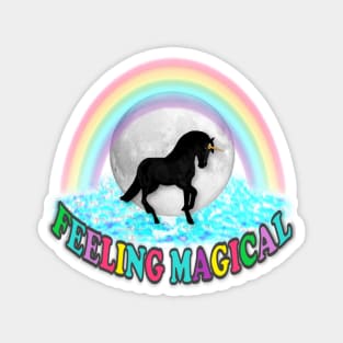 Unicorn Vibes. Feeling Magical Magnet