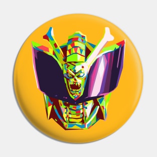 Yuuki Skull Colorful Pin