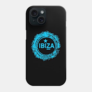 ibiza blue Phone Case