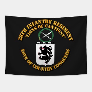 COA - 28th Infantry Regiment Tapestry