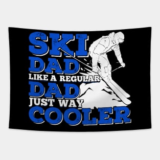 Ski Dad Like A Regular Dad Just Way Cooler Tapestry