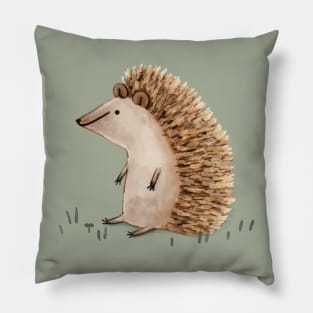 Hedgie Has a Sit Down Pillow