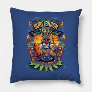 Big Kahuna Tiki Man Pillow