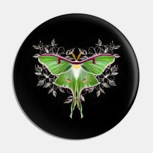 Rare luna moth Pin