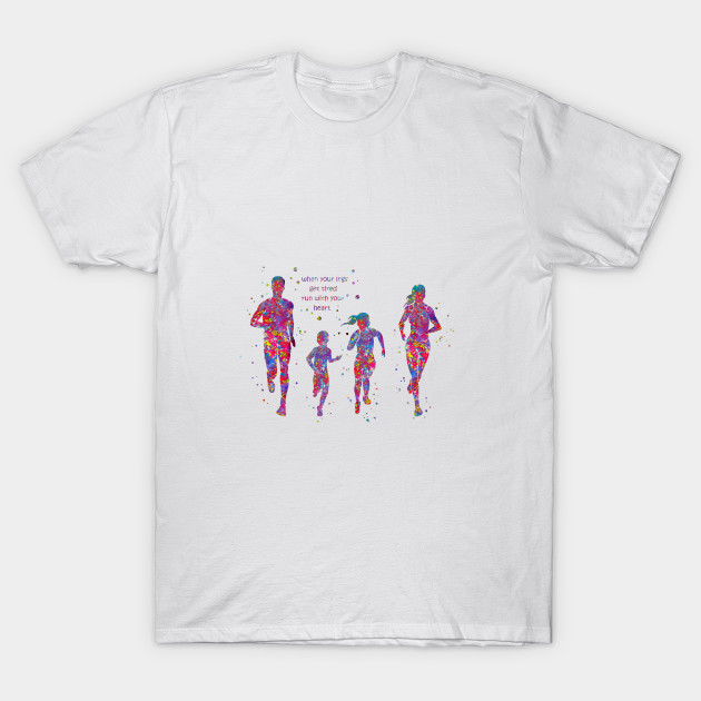 Family Run Sport T Shirt Teepublic