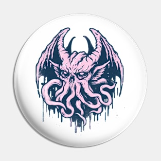 Pink horror demon Pin