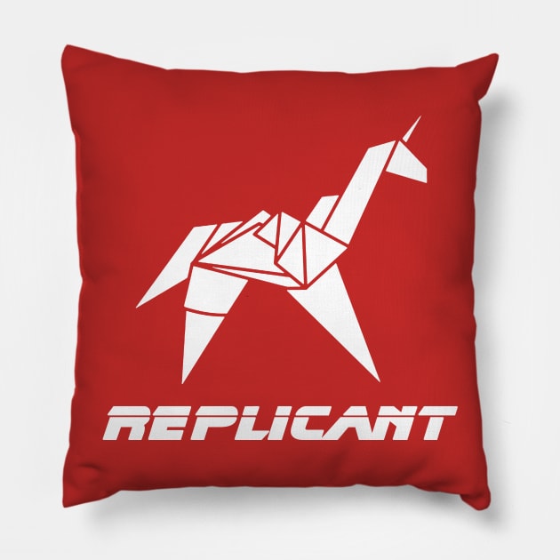 REPLICANT Pillow by MadHorse