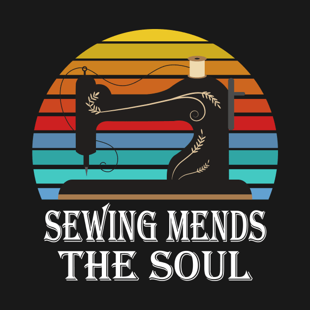 Sewing mends the Soul-Christmas 2023 by Work Memes