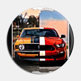 Evolution Ford Mustang Pin