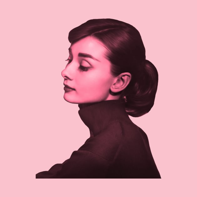 Pink Audrey Hepburn by star girl