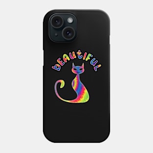 Beautiful Cat Pattern Phone Case