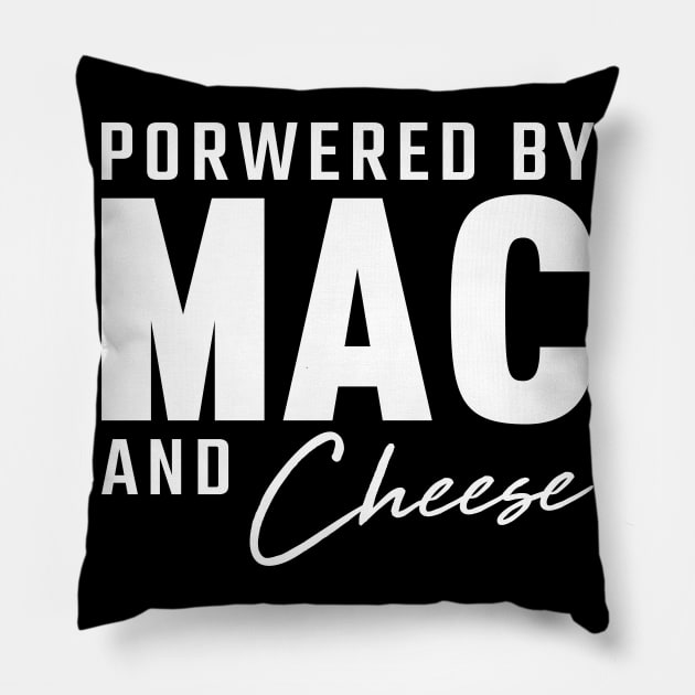 Lovely Spaghetti & Mac n Cheese Noodle Lover Gift Pillow by TO Store