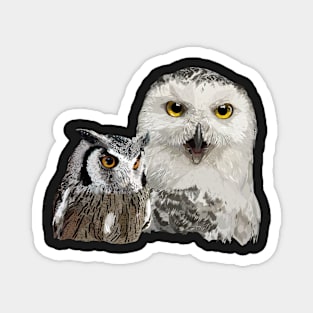 Autillo and Owl Magnet