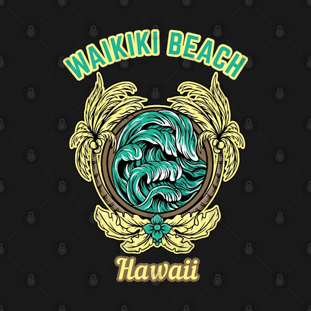 Waikiki Beach by LiquidLine
