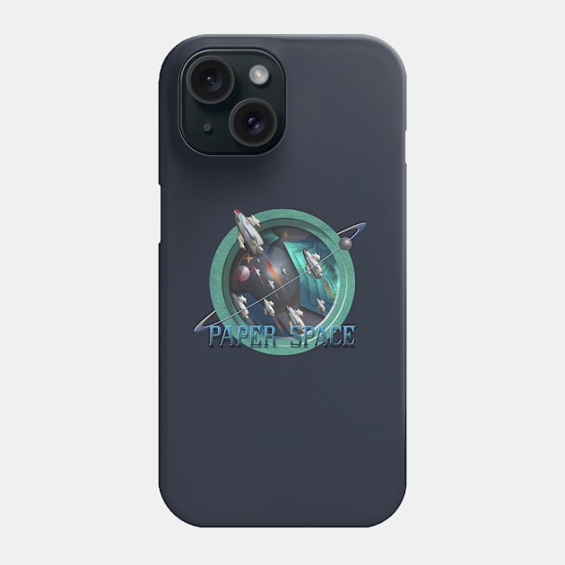 Paper Space Phone Case by MikaelJenei