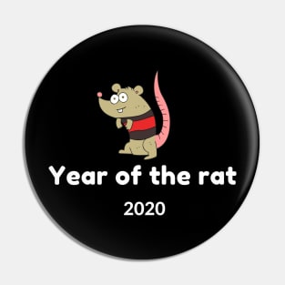 Year of the Rat 2020, Chinese New Year Pin