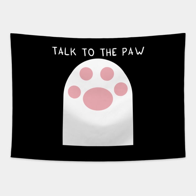 Talk to the PAW Tapestry by adrianserghie