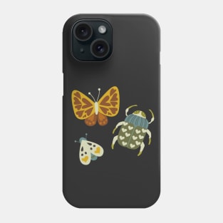 Love Bugs on Gray Phone Case