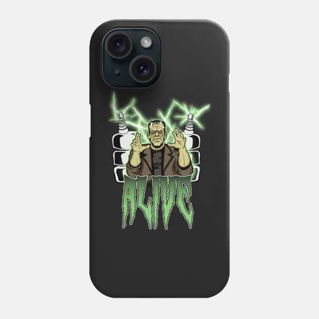 Monster Alive Phone Case by RowdyPop