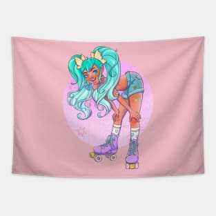 Skatergal Tapestry